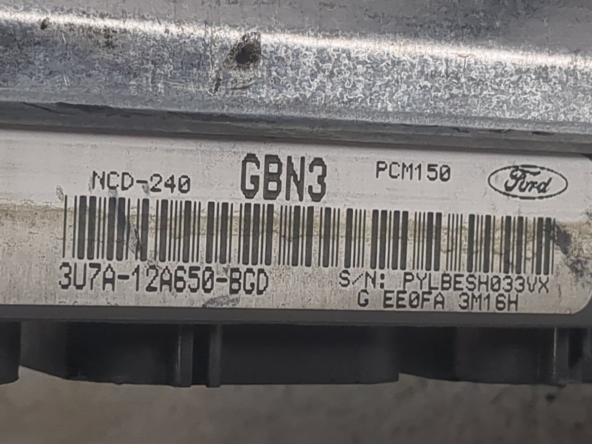 2003 Ford Explorer PCM Engine Control Computer ECU ECM PCU OEM P/N:3U7A-12A650-BGD GBN3, PCM150, NCD-240 OEM Used Auto Parts