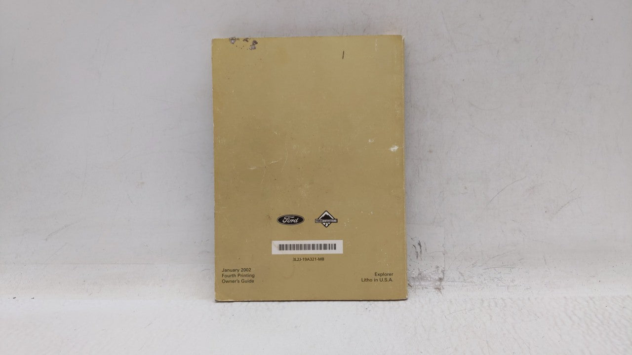 2003 Ford Explorer Owners Manual Book Guide OEM Used Auto Parts - Oemusedautoparts1.com