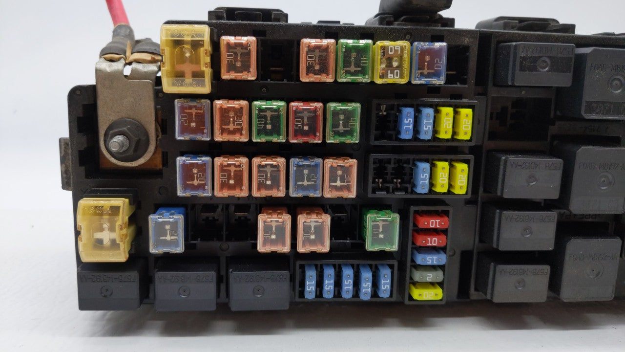 2002-2010 Ford Explorer Fusebox Fuse Box Panel Relay Module P/N:6L2T-14398-TH 4L2T14398HE Fits OEM Used Auto Parts - Oemused
