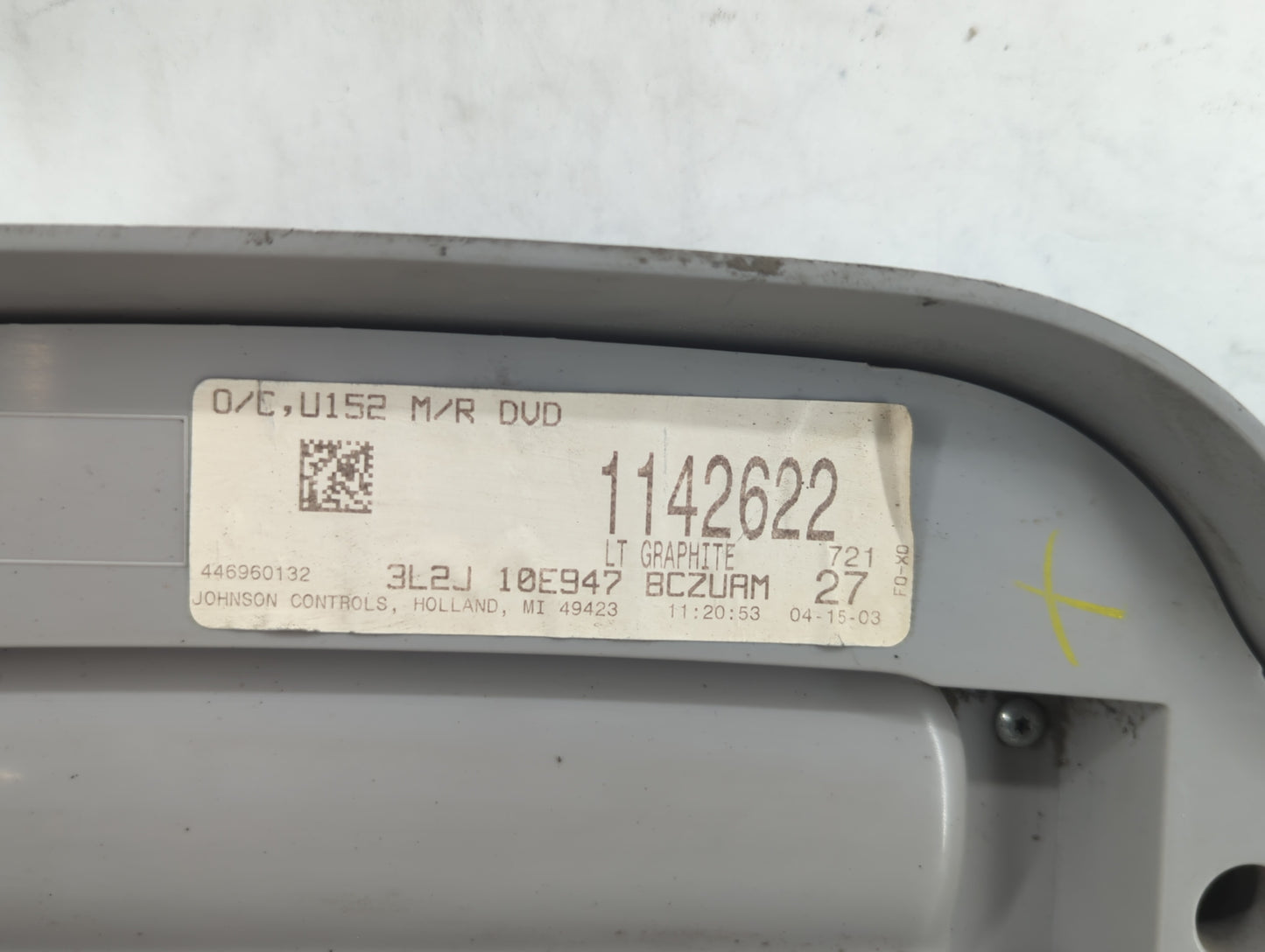 2003-2003 Ford Explorer Information Display Screen - Oemusedautoparts1.com
