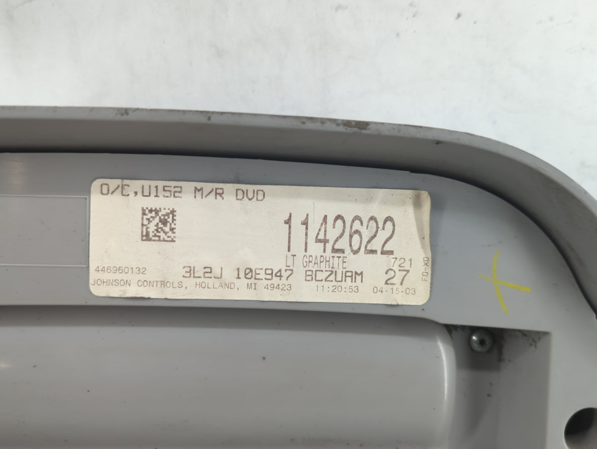 2003-2003 Ford Explorer Information Radio Display Screen - Oemusedautoparts1.com