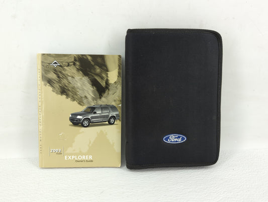 2003 Ford Explorer Owners Manual Book Guide OEM Used Auto Parts - Oemusedautoparts1.com