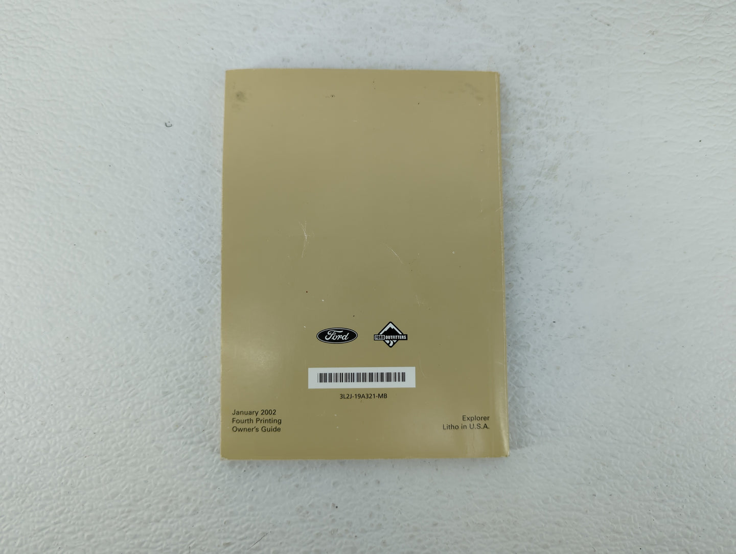 2003 Ford Explorer Owners Manual Book Guide OEM Used Auto Parts - Oemusedautoparts1.com