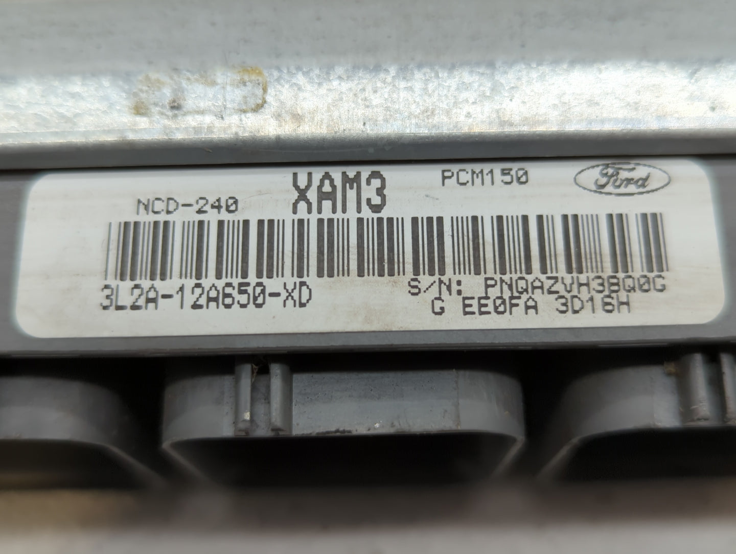2003 Ford Explorer PCM Engine Control Computer ECU ECM PCU OEM P/N:3L2A-12A650-XD Fits OEM Used Auto Parts - Oemusedautopart