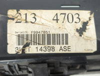 2002-2010 Ford Explorer Fusebox Fuse Box Panel Relay Module Fits Fits 2002 2003 2004 2005 2006 2007 2008 2009 2010 OEM Used 