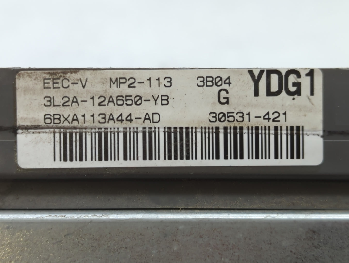 2003 Ford Explorer PCM Engine Control Computer ECU ECM PCU OEM P/N:3L2A-12A650-YB Fits OEM Used Auto Parts - Oemusedautopart
