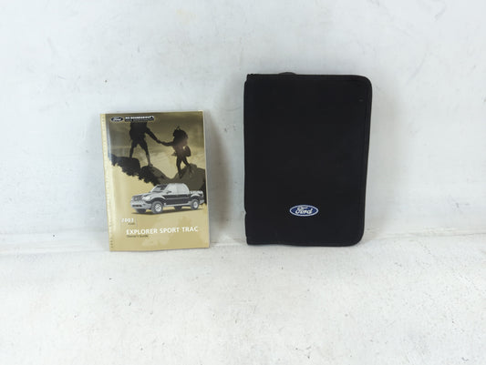 2003 Ford Explorer Owners Manual Book Guide P/N:3L2L-19A321-PB OEM Used Auto Parts - Oemusedautoparts1.com