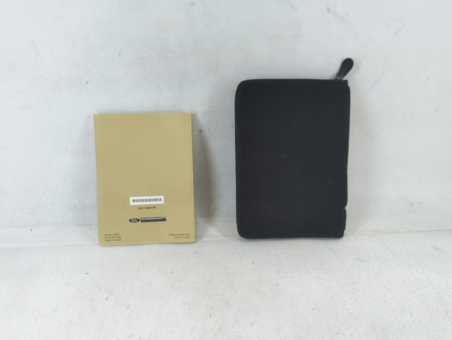 2003 Ford Explorer Owners Manual Book Guide P/N:3L2L-19A321-PB OEM Used Auto Parts - Oemusedautoparts1.com