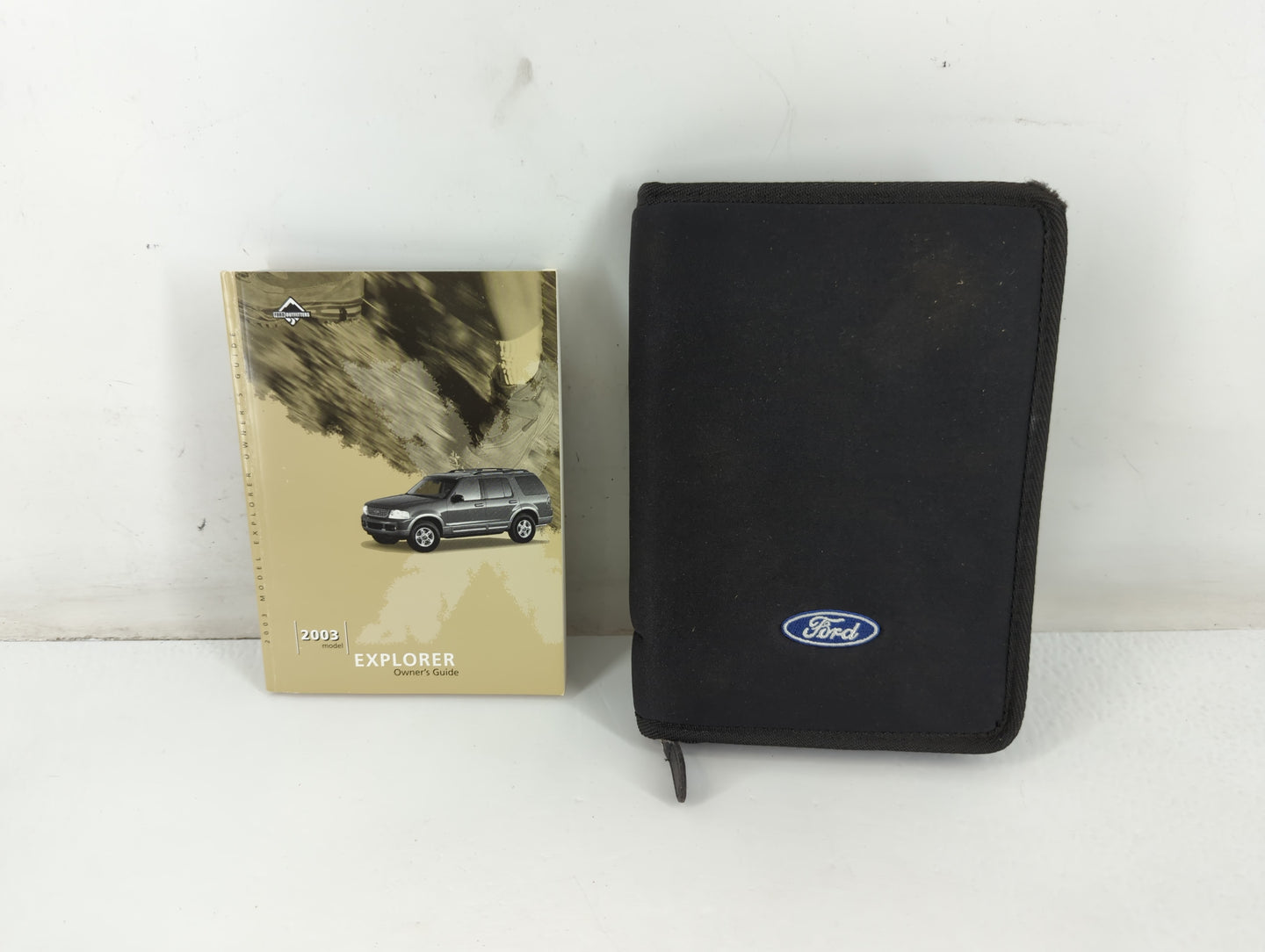2003 Ford Explorer Owners Manual Book Guide P/N:3L2J-19A321-MB OEM Used Auto Parts - Oemusedautoparts1.com