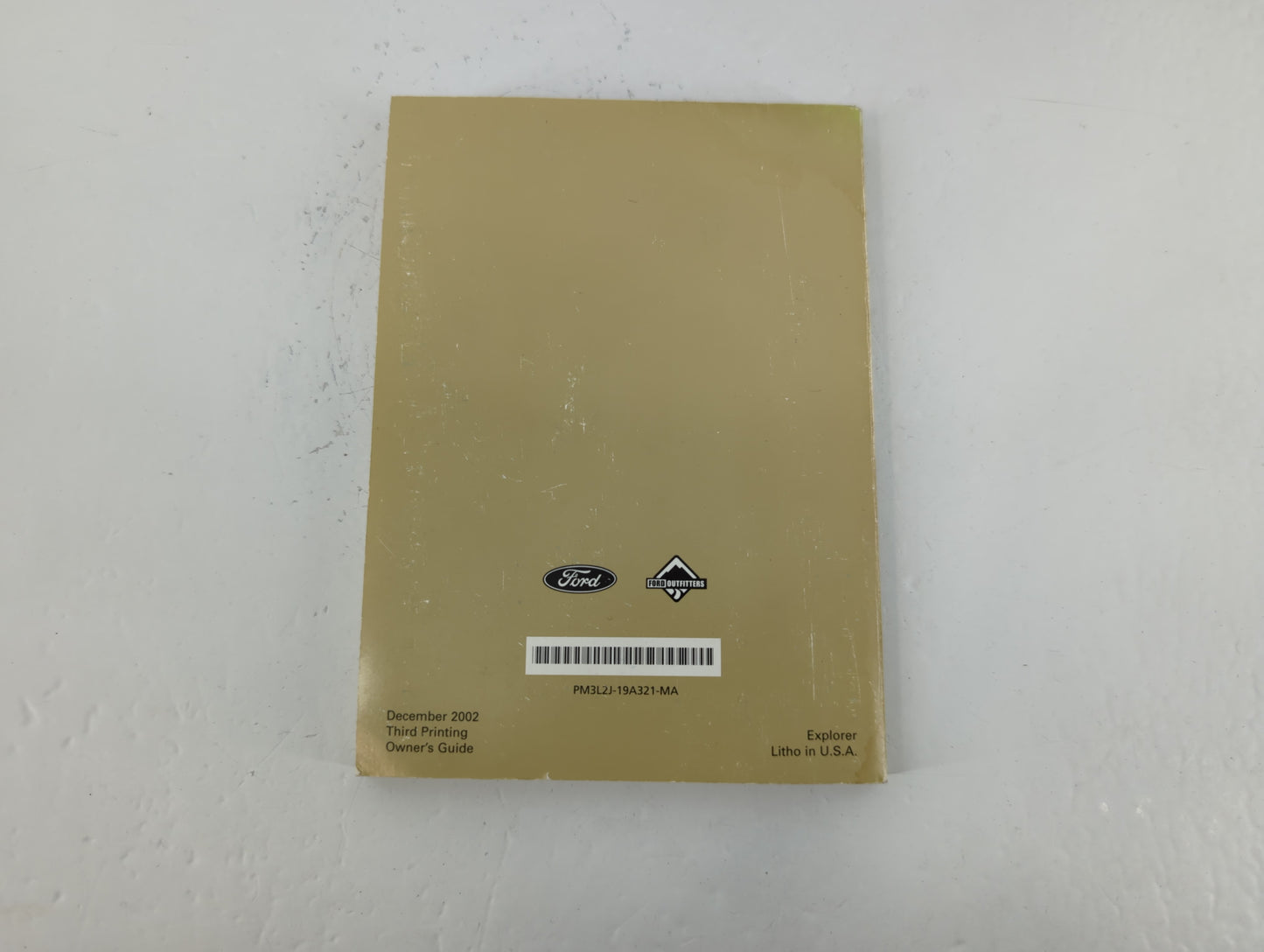 2003 Ford Explorer Owners Manual Book Guide P/N:PM3L2J-19A321-MA OEM Used Auto Parts - Oemusedautoparts1.com