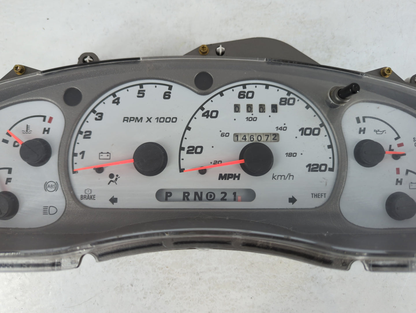 2001-2003 Ford Explorer Instrument Cluster Speedometer Gauges P/N:1L5F-10C956-BA Fits Fits 2001 2002 2003 OEM Used Auto Part