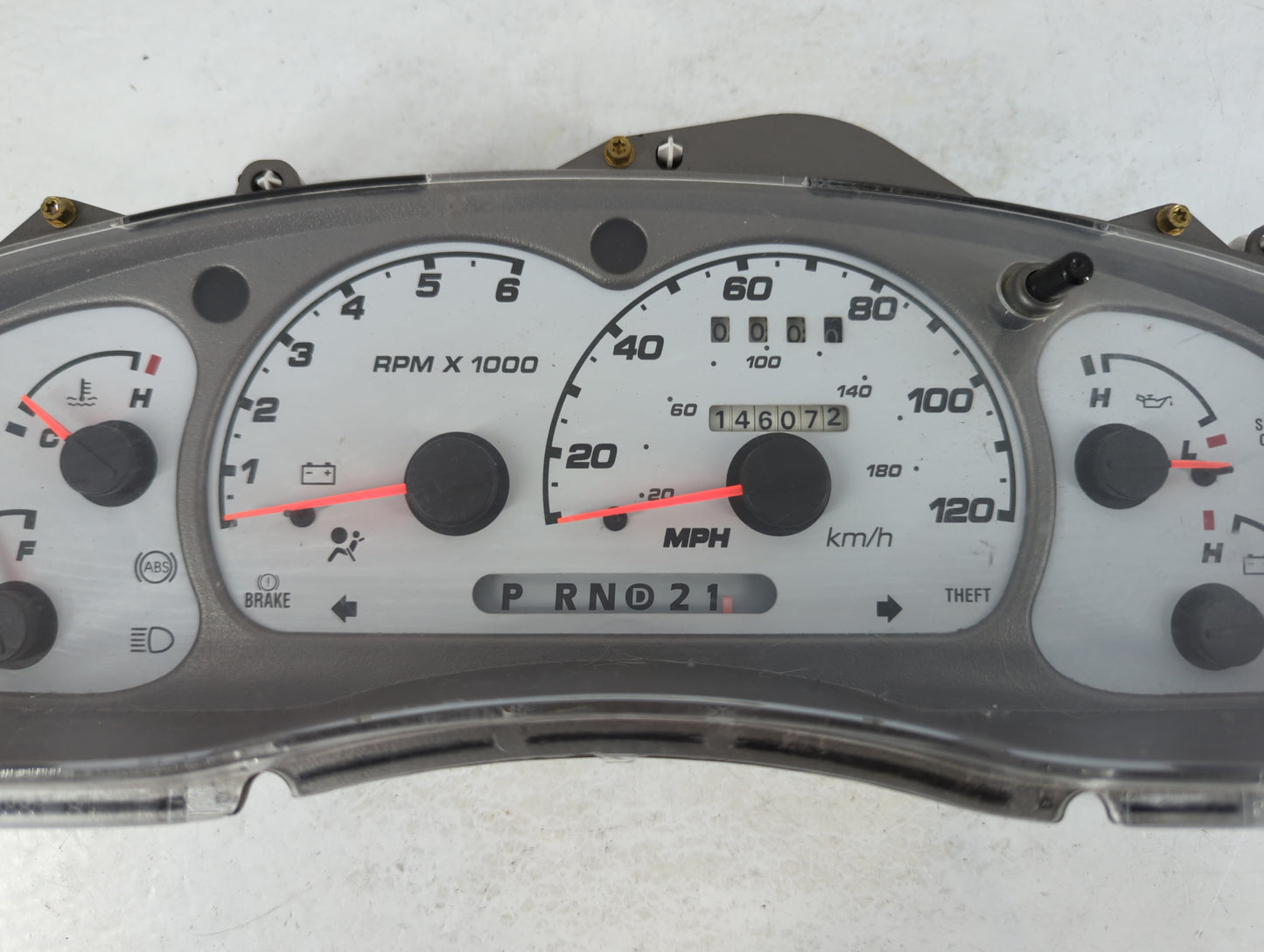 2001-2003 Ford Explorer Instrument Cluster Speedometer Gauges P/N:1L5F-10C956-BA Fits Fits 2001 2002 2003 OEM Used Auto Part