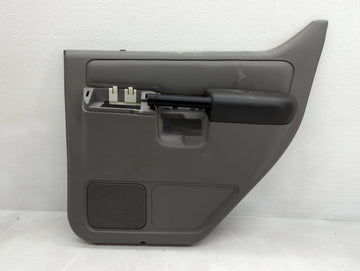 2003 Ford Explorer Rear Left Driver Interior Door Panel Trim Dark Grey - Oemusedautoparts1.com