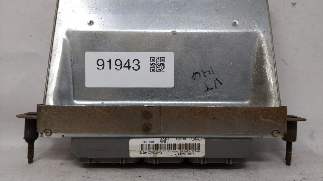 2003 Ford Explorer PCM Engine Control Computer ECU ECM PCU OEM P/N:3L2A-12A650-XB Fits OEM Used Auto Parts - Oemusedautopart