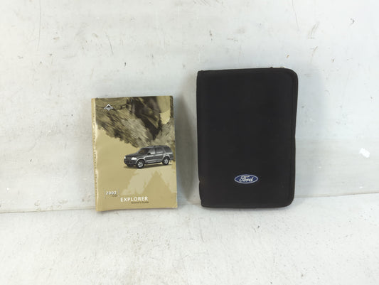 2003 Ford Explorer Owners Manual Book Guide P/N:3L2J-19A321-MA OEM Used Auto Parts - Oemusedautoparts1.com