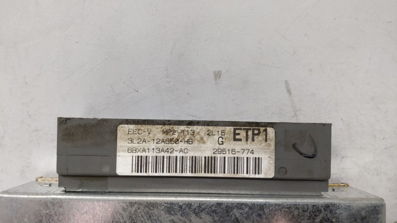 2003 Ford Explorer Sport PCM Engine Control Computer ECU ECM PCU OEM P/N:3L2A-12A650-HB Fits OEM Used Auto Parts - Oemusedau
