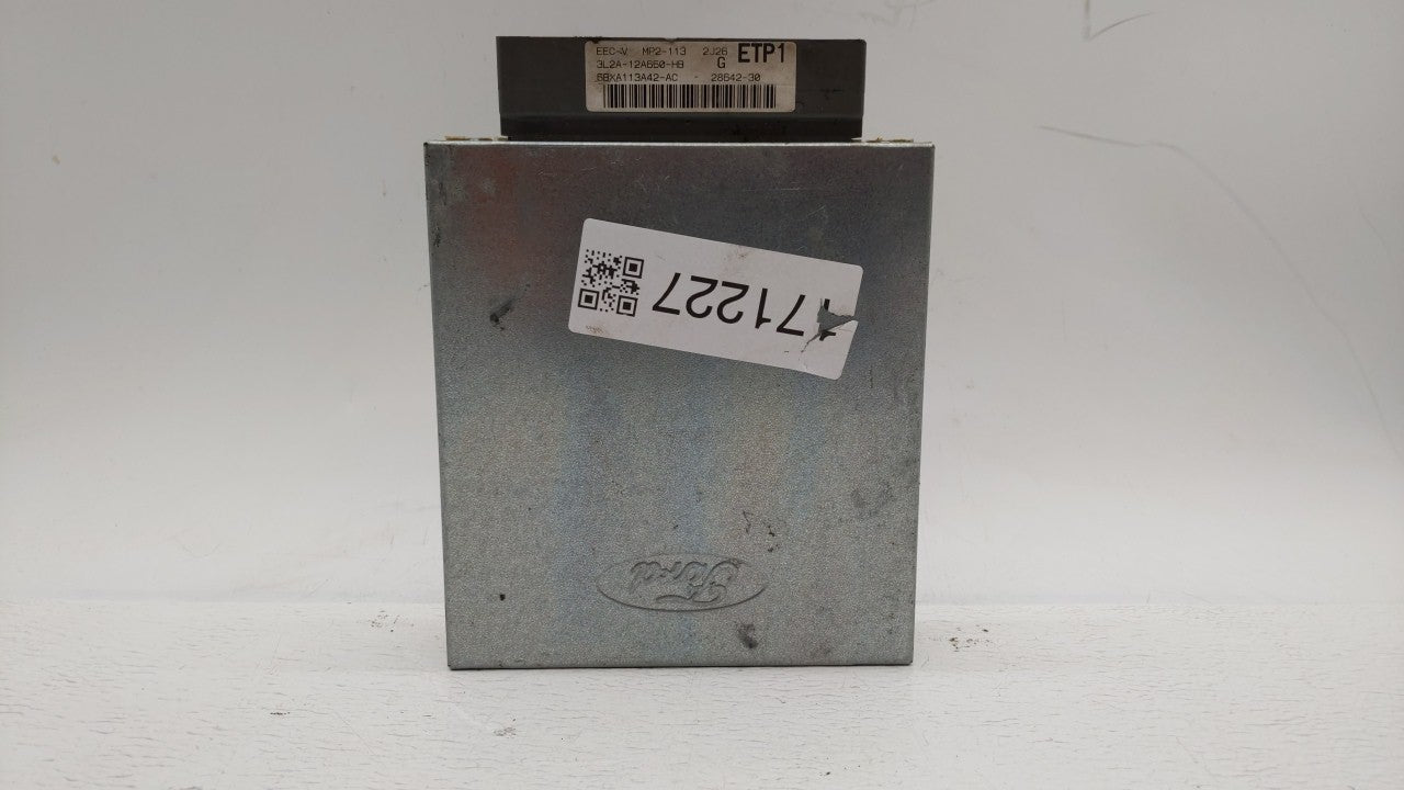 2003 Ford Explorer Sport PCM Engine Control Computer ECU ECM PCU OEM P/N:3L2A-12A650-HB Fits OEM Used Auto Parts - Oemusedau