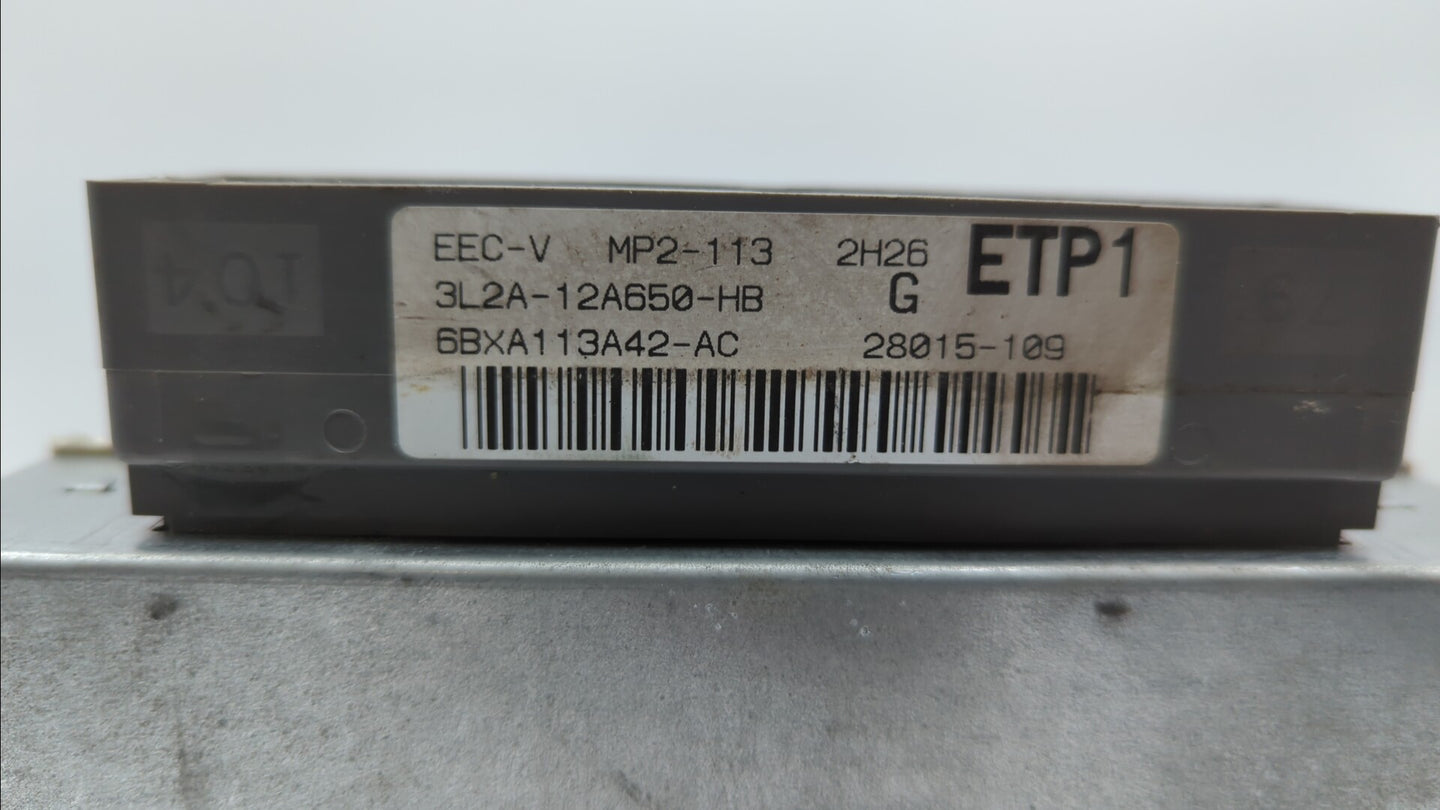 2003 Ford Explorer Sport PCM Engine Control Computer ECU ECM PCU OEM P/N:3L2A-12A650-HB Fits OEM Used Auto Parts - Oemusedau