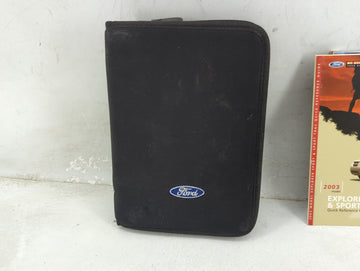 2003 Ford Explorer Sport Trac Owners Manual Book Guide P/N:3L2J-19G217-BA OEM Used Auto Parts