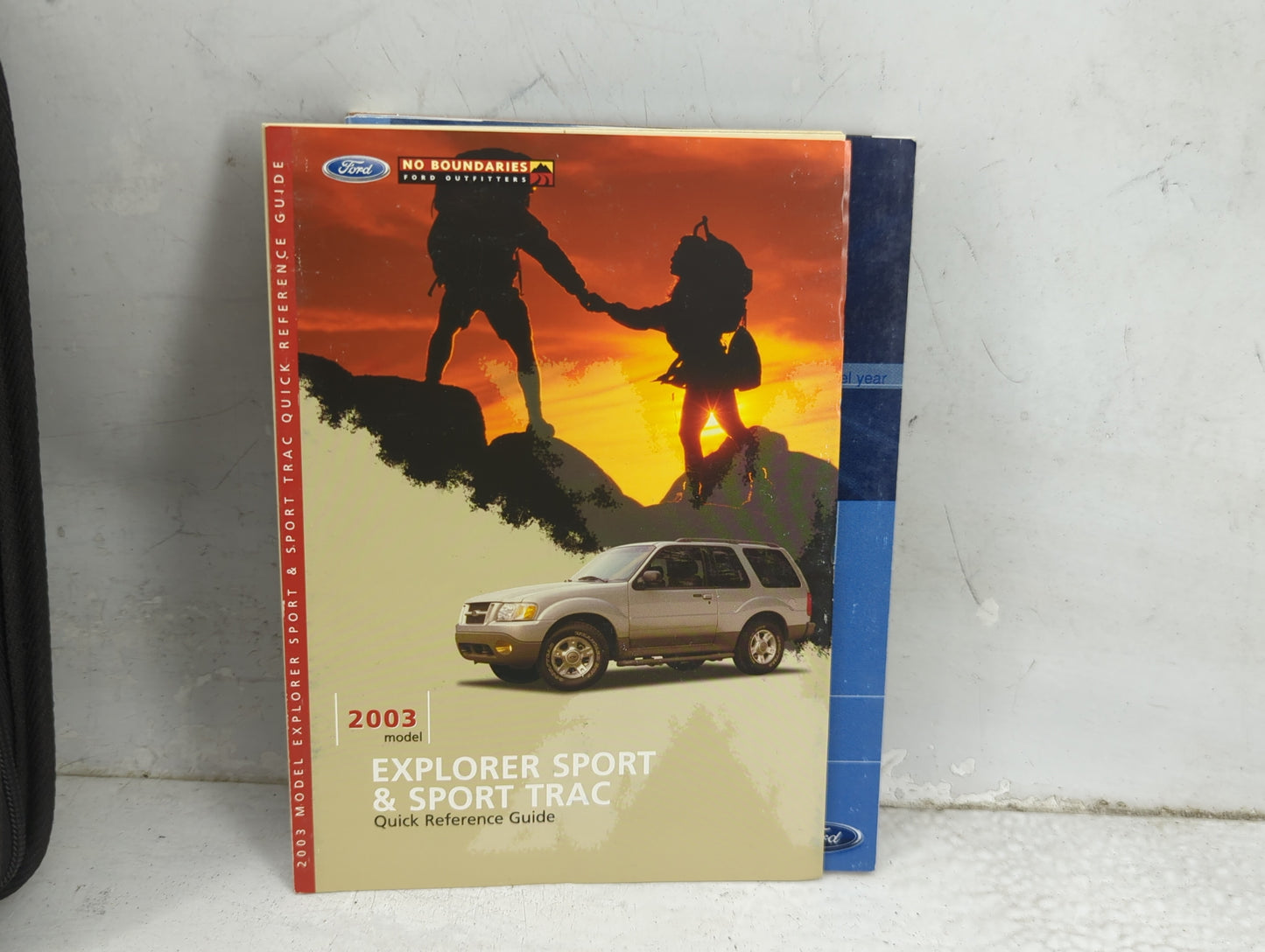 2003 Ford Explorer Sport Trac Owners Manual Book Guide P/N:3L2J-19G217-BA OEM Used Auto Parts - Oemusedautoparts1.com