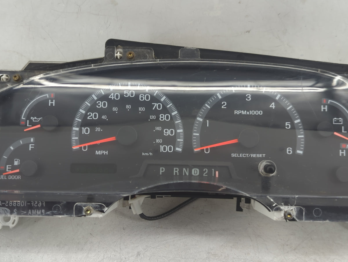 2002-2004 Ford F-150 Instrument Cluster Speedometer Gauges P/N:XL3F-10A855-AA Miles:100K Fits Fits 2002 2003 2004 OEM Used A