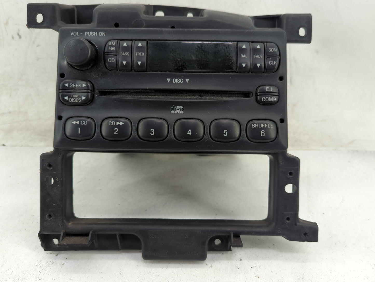 2003 Ford F-150 Radio AM FM Cd Player Receiver Replacement P/N:4L3T-18C815-FA Fits OEM Used Auto Parts - Oemusedautoparts1.c