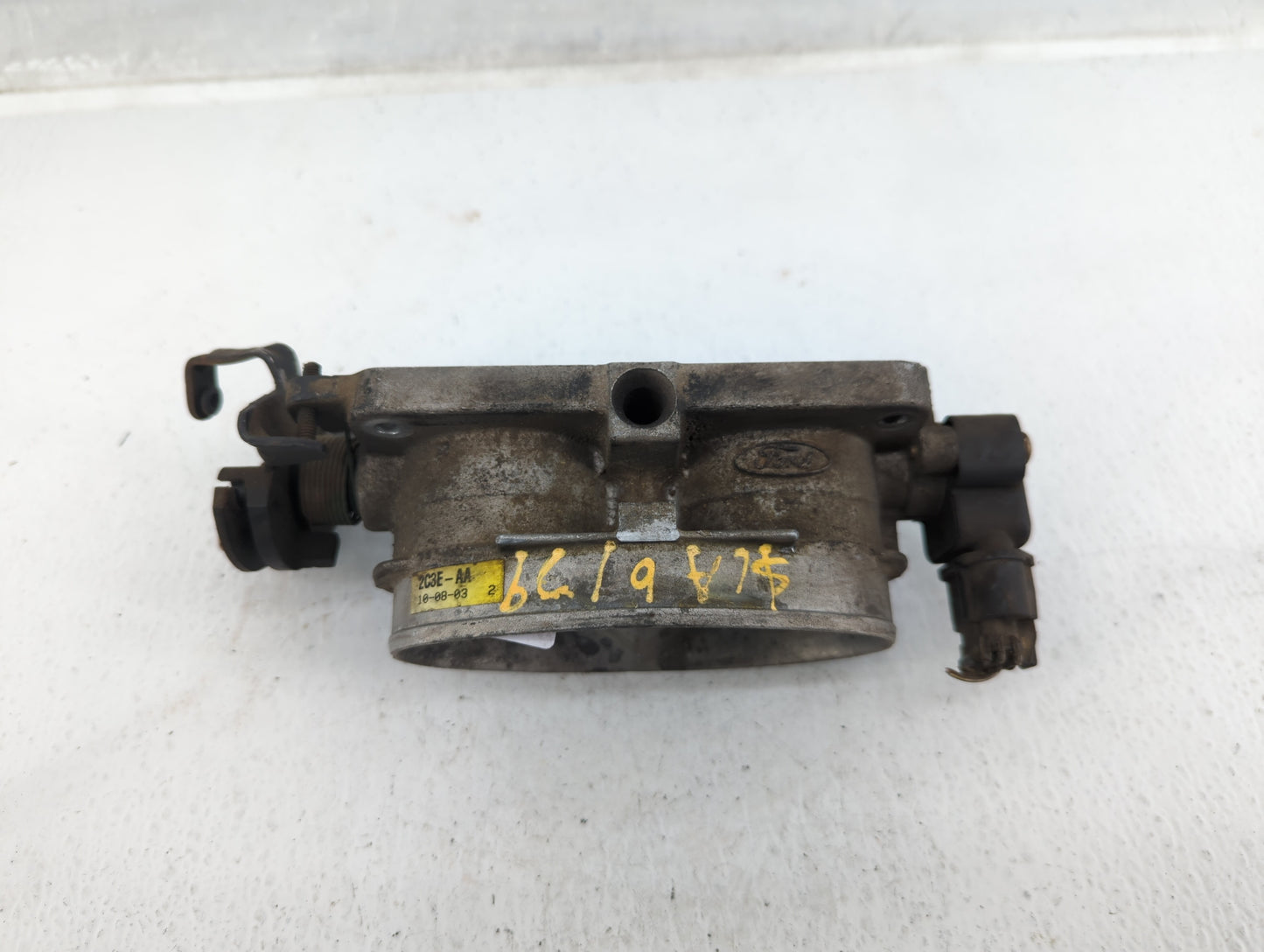 2003 Ford F-250 Super Duty Throttle Body P/N:2C3U-AA Fits OEM Used Auto Parts - Oemusedautoparts1.com