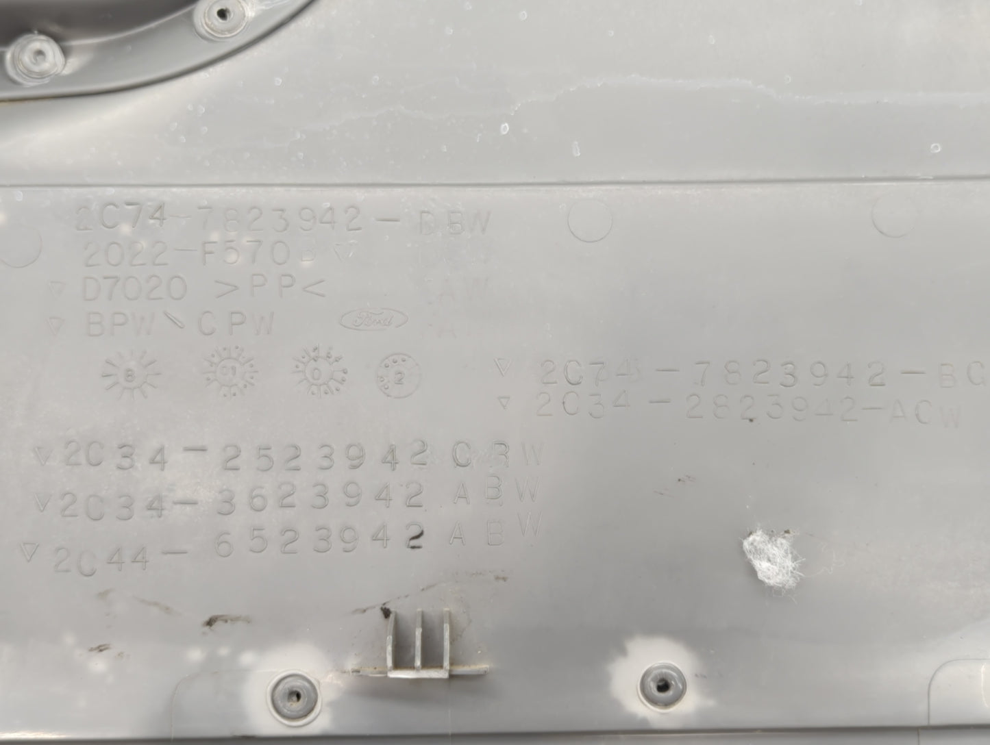 2003 Ford F-350 Super Duty Front Right Passenger Interior Door Panel Trim - Oemusedautoparts1.com