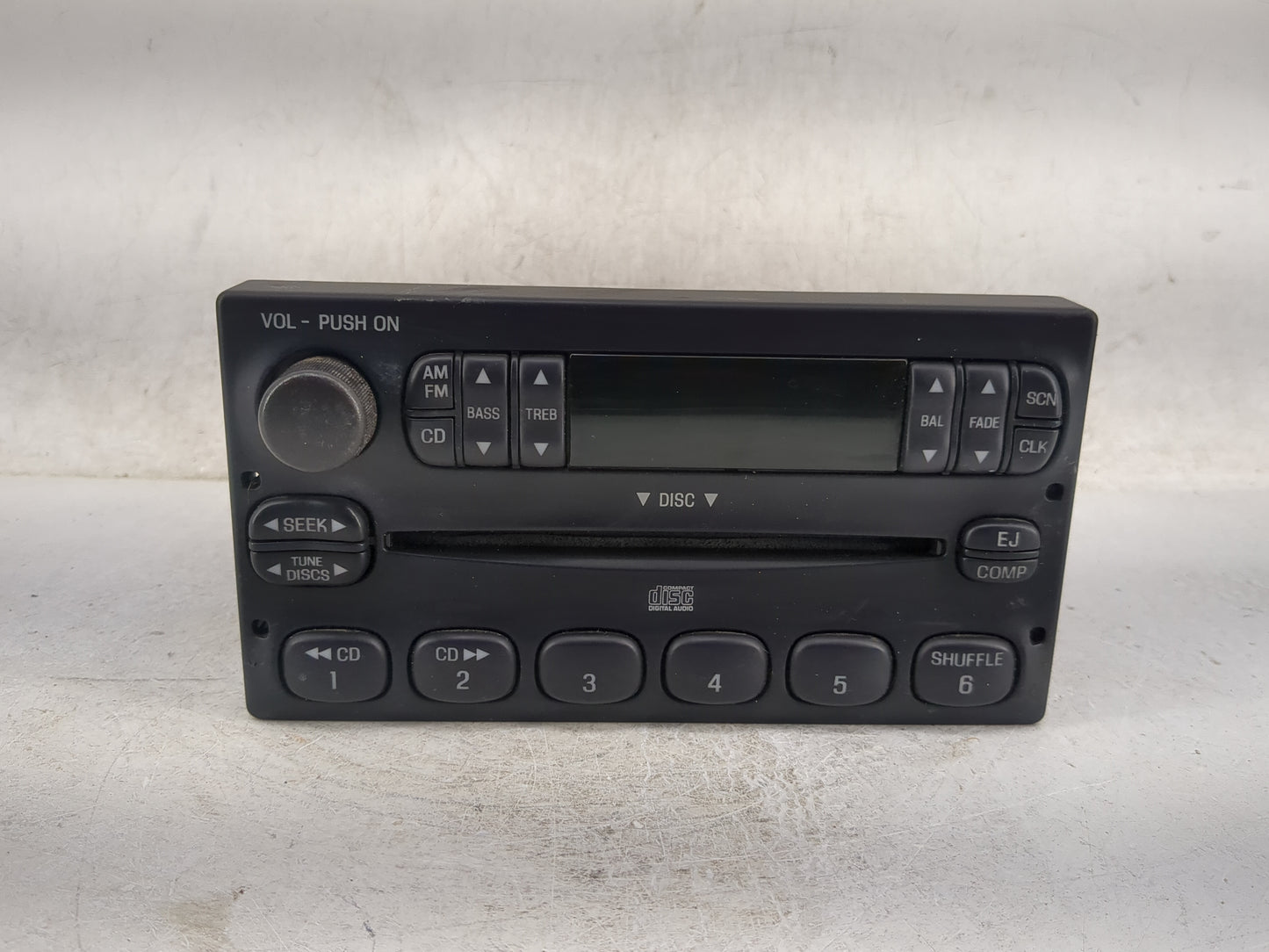 2003 Ford F150 Radio AM FM Cd Player Receiver Replacement P/N:3L3T-18C815-CA JA049556 Fits Fits 1999 2000 2001 2002 2004 OEM