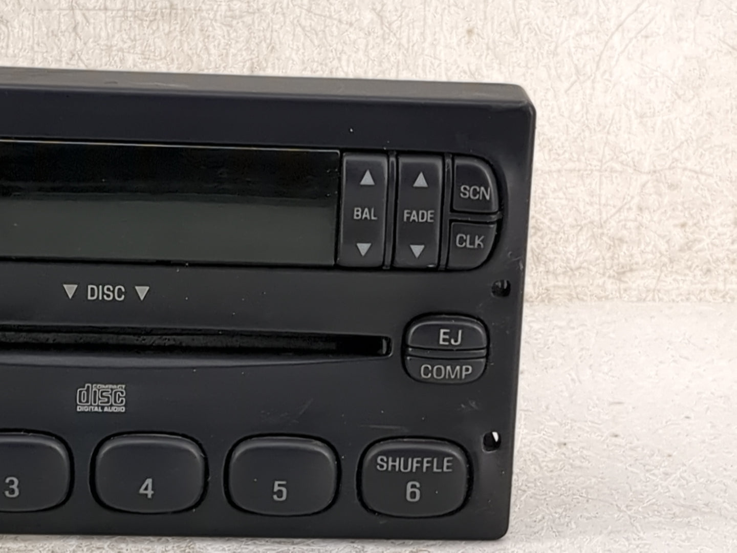 2003 Ford F150 Radio AM FM Cd Player Receiver Replacement P/N:3L3T-18C815-CA JA049556 Fits Fits 1999 2000 2001 2002 2004 OEM