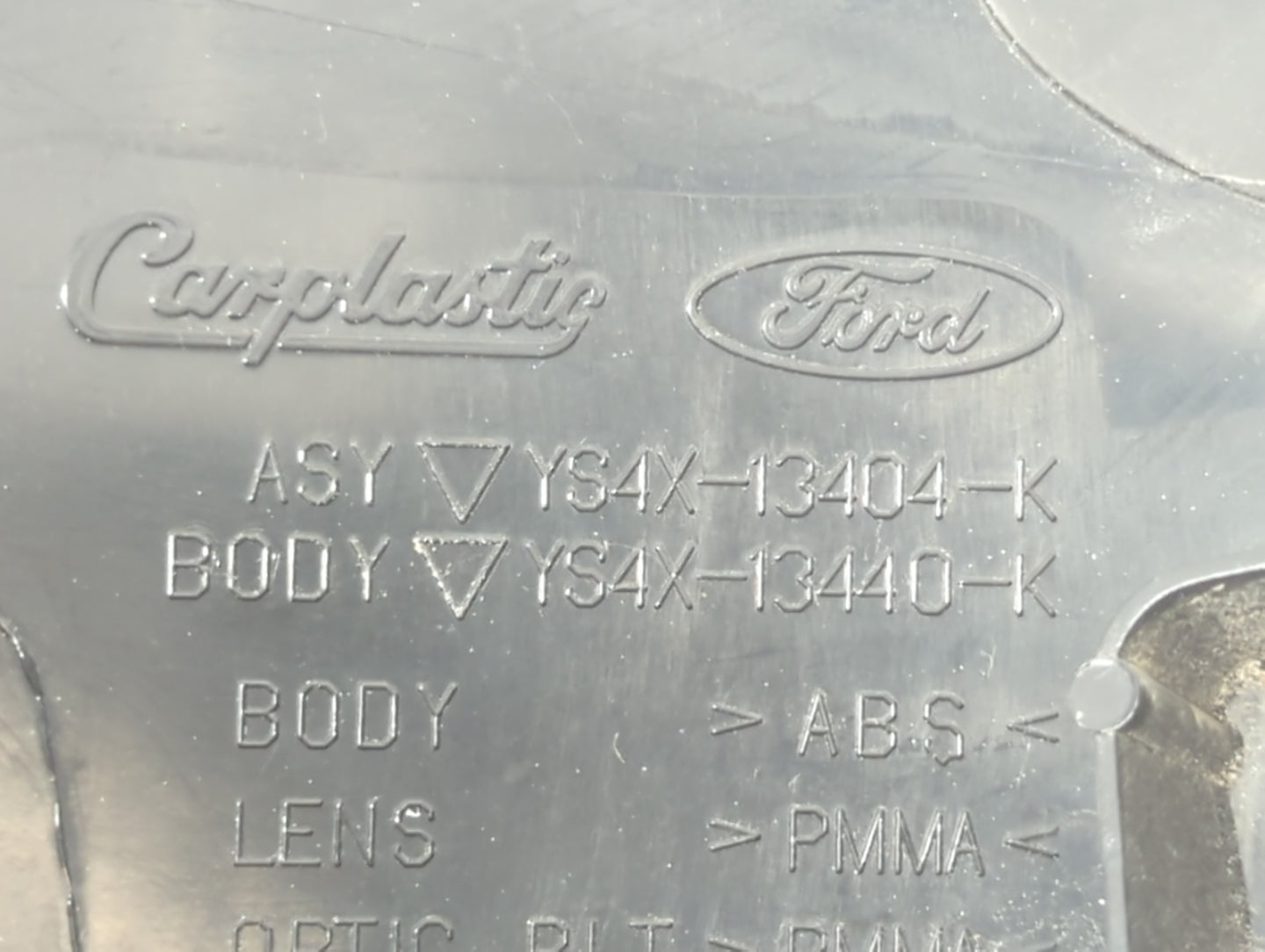 2003 Ford Focus Tail Light Assembly Passenger Right OEM Fits OEM Used Auto Parts - Oemusedautoparts1.com