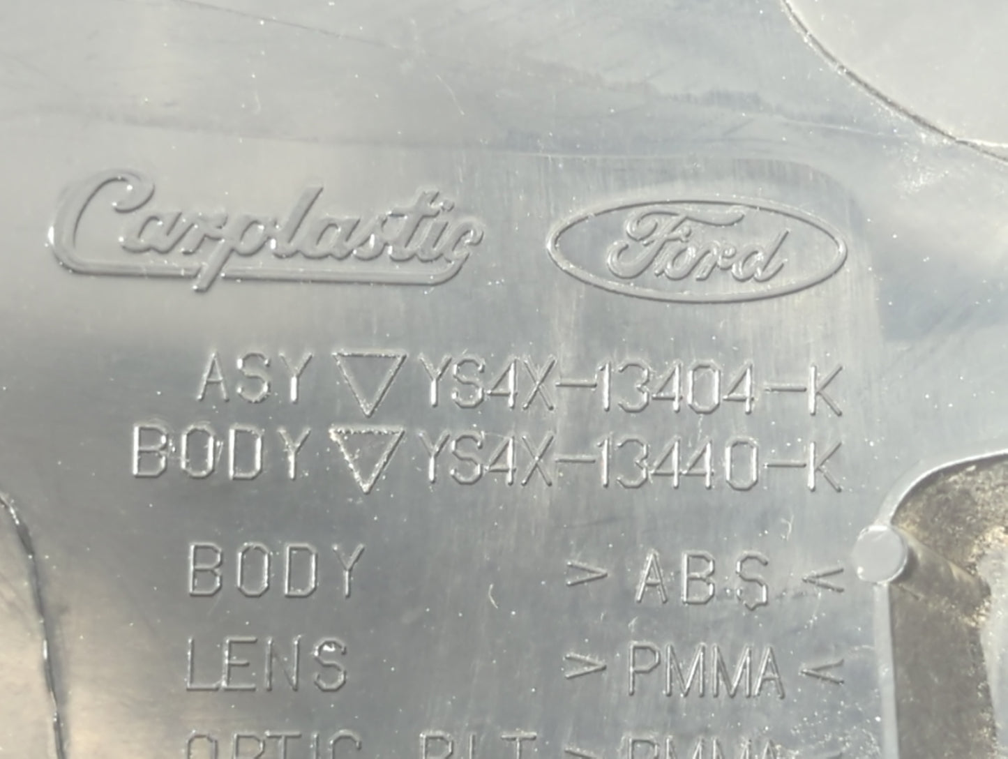 2003 Ford Focus Tail Light Assembly Passenger Right OEM Fits OEM Used Auto Parts - Oemusedautoparts1.com