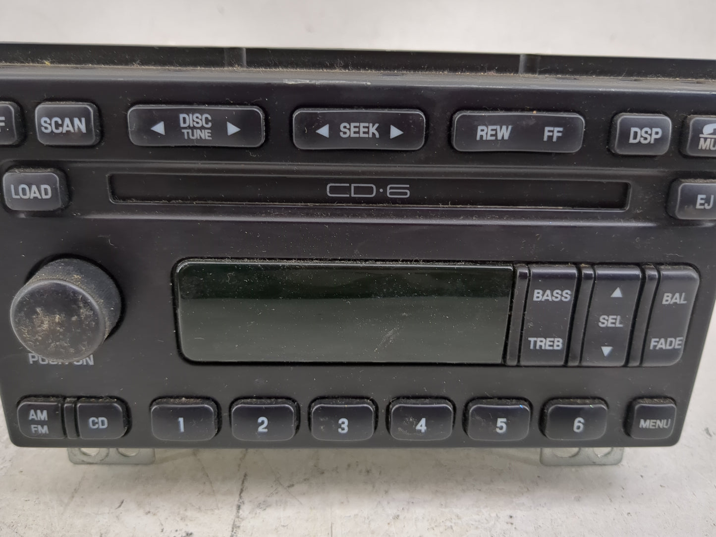 2001-2004 Ford Mustang Radio AM FM Cd Player Receiver Replacement P/N:3R3T-18C815-CA Fits Fits 2001 2002 2003 2004 OEM Used 