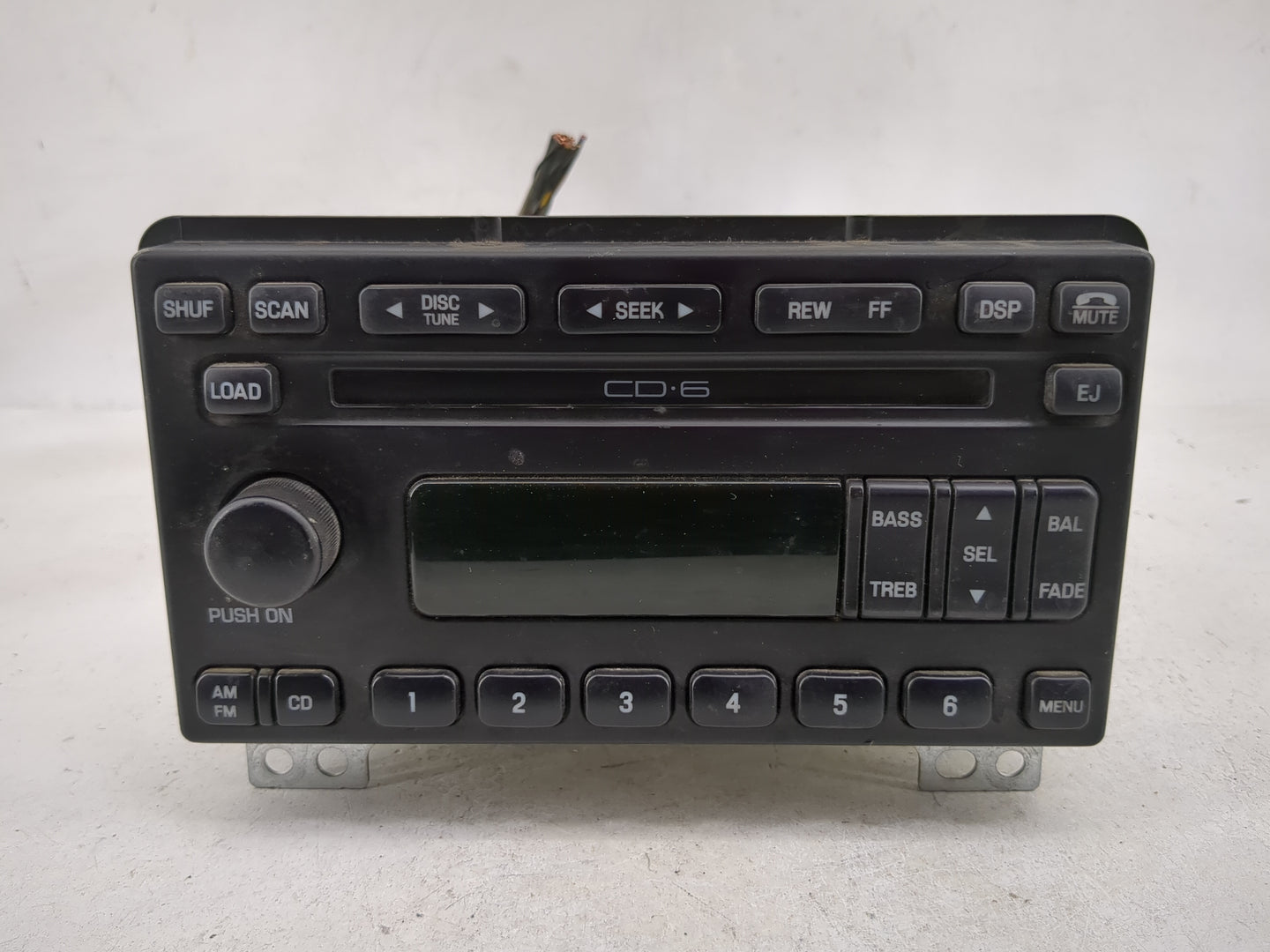 2001-2004 Ford Mustang Radio AM FM Cd Player Receiver Replacement P/N:1R3F-18C815-AD YL2F-18C821-AH Fits Fits 2001 2002 2003