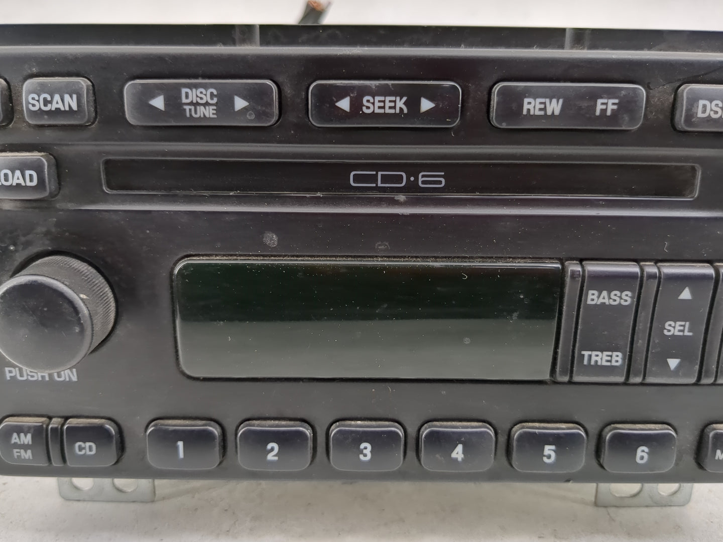 2001-2004 Ford Mustang Radio AM FM Cd Player Receiver Replacement P/N:1R3F-18C815-AD YL2F-18C821-AH Fits Fits 2001 2002 2003