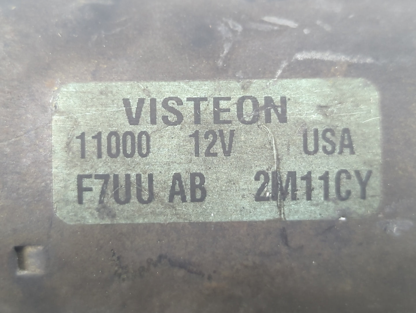 1997-2004 Ford Mustang Car Starter Motor Solenoid OEM P/N:F7UU AB 2M11CY 11000 12V Fits OEM Used Auto Parts - Oemusedautopar