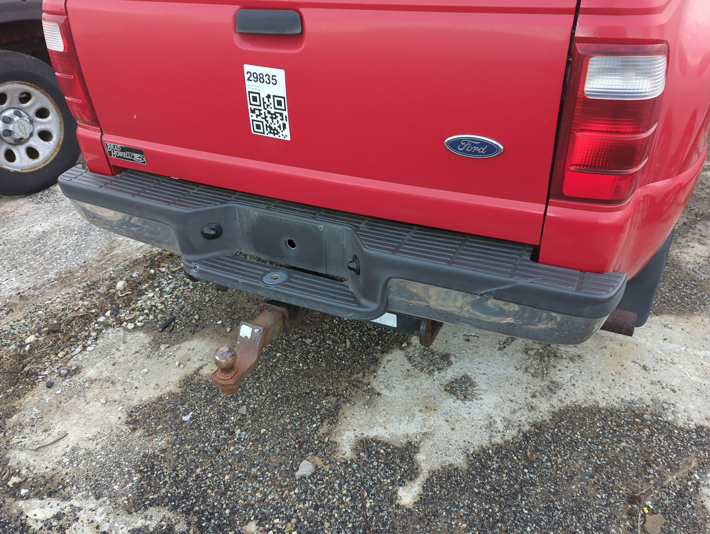 1997-2004 Ford Ranger Rear Bumper Assembly Oem - Oemusedautoparts1.com