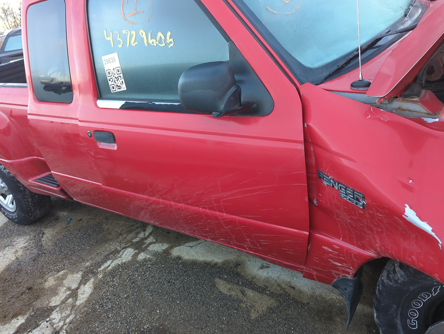 2003-2005 Ford Ranger Passenger Front Door Oem 1401348 - Oemusedautoparts1.com
