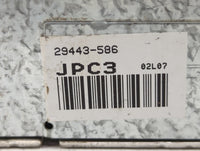 2003 Ford Ranger PCM Engine Control Computer ECU ECM PCU OEM P/N:2L5A-12A650-CD F5SD-14A624-AA Fits OEM Used Auto Parts - Oe