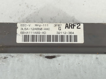 2003 Ford Ranger PCM Engine Control Computer ECU ECM PCU OEM P/N:3L5A-12A650-AAC Fits OEM Used Auto Parts