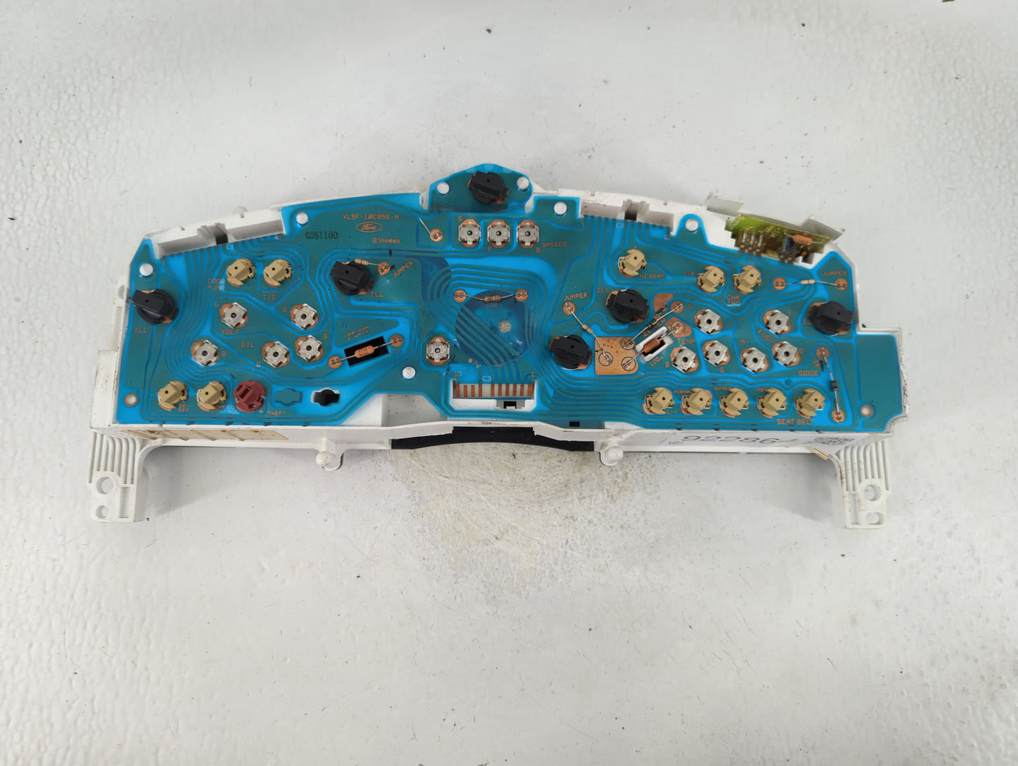 2003 Ford Ranger Instrument Cluster Speedometer Gauges P/N:XL5F-10C956-A Fits OEM Used Auto Parts - Oemusedautoparts1.com