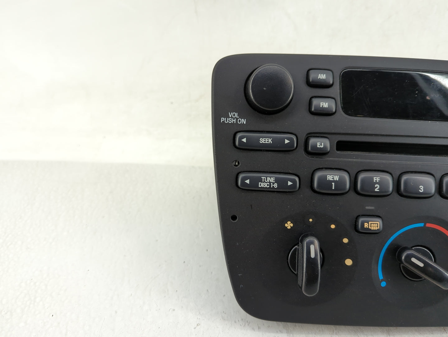2001-2003 Ford Taurus Radio AM FM Cd Player Receiver Replacement P/N:YF1F-18A965-AA Fits Fits 2001 2002 2003 OEM Used Auto P