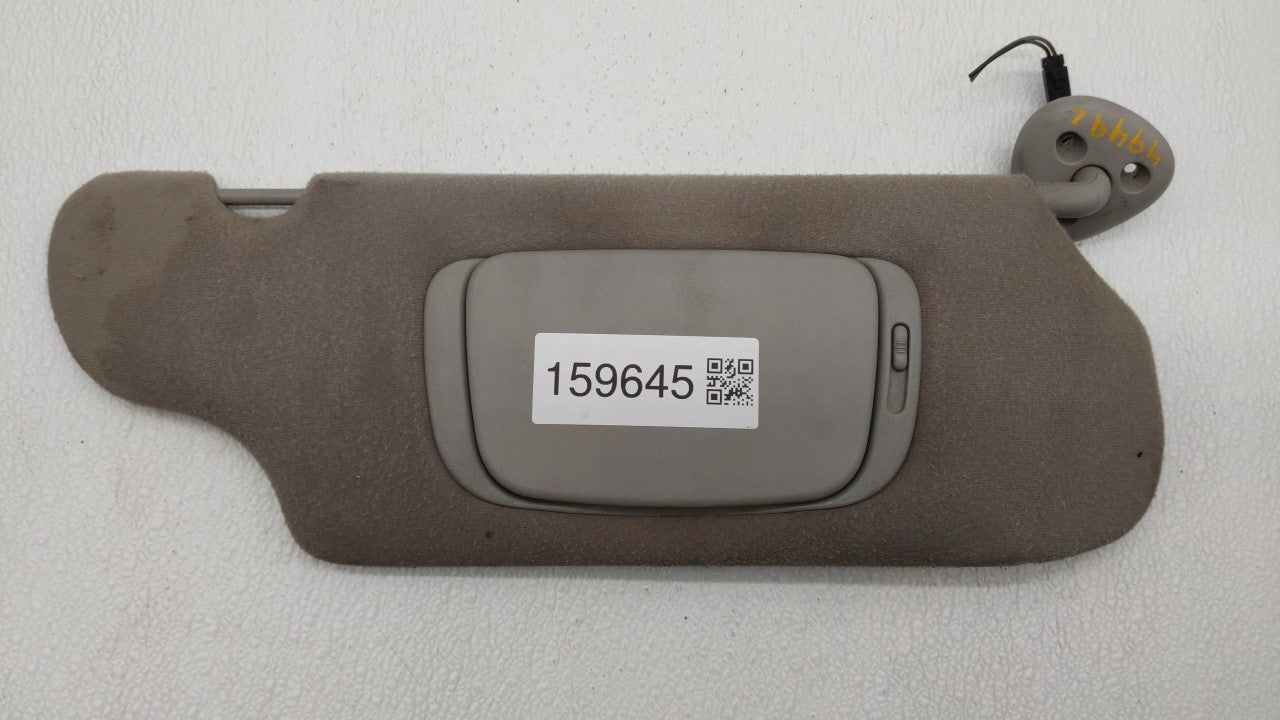 2000-2003 Ford Taurus Sun Visor Shade Replacement Passenger Right Mirror Fits Fits 2000 2001 2002 2003 OEM Used Auto Parts -