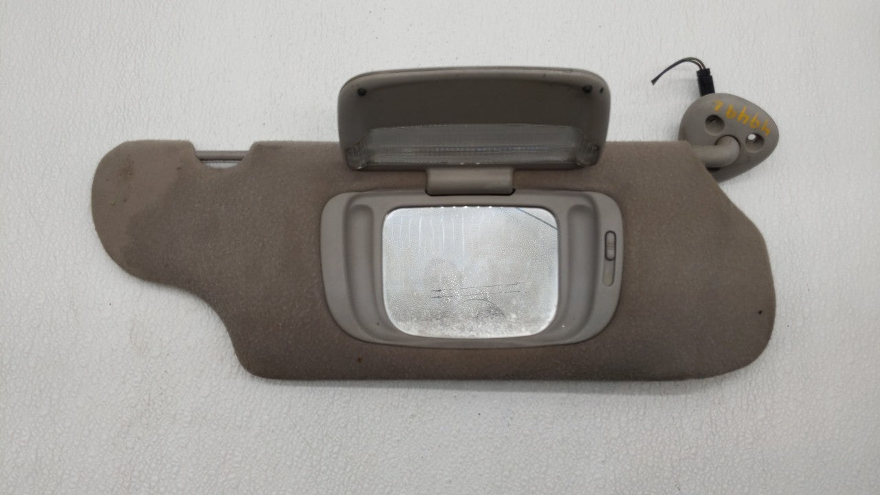 2000-2003 Ford Taurus Sun Visor Shade Replacement Passenger Right Mirror Fits Fits 2000 2001 2002 2003 OEM Used Auto Parts -