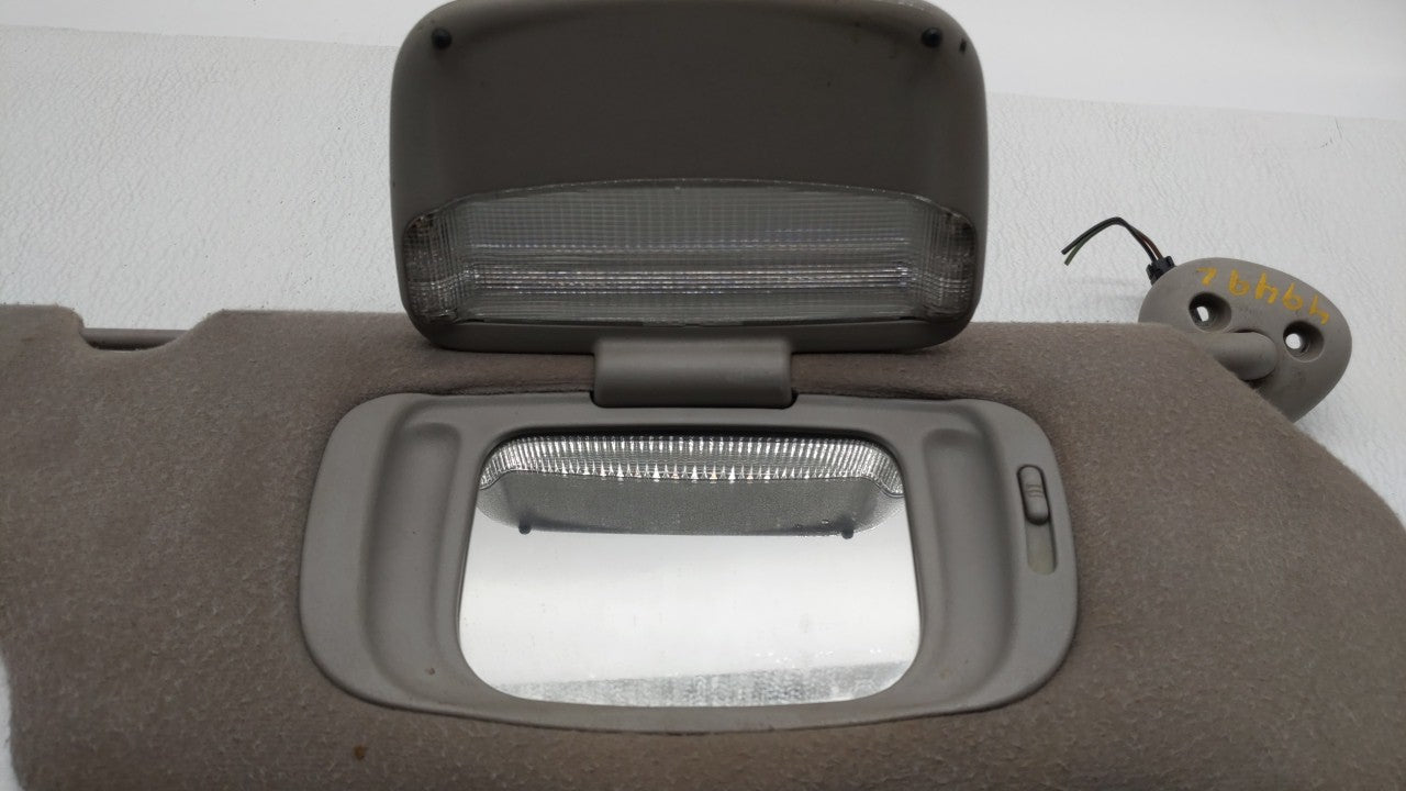 2000-2003 Ford Taurus Sun Visor Shade Replacement Passenger Right Mirror Fits Fits 2000 2001 2002 2003 OEM Used Auto Parts -