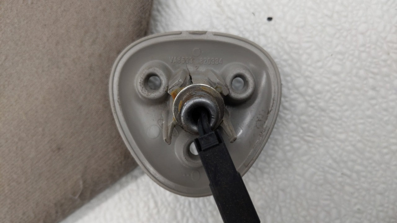 2000-2003 Ford Taurus Sun Visor Shade Replacement Passenger Right Mirror Fits Fits 2000 2001 2002 2003 OEM Used Auto Parts -