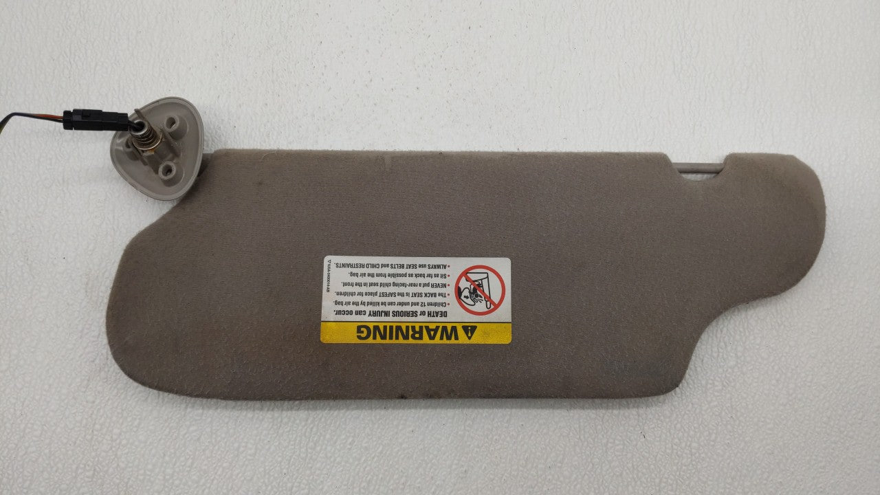 2000-2003 Ford Taurus Sun Visor Shade Replacement Passenger Right Mirror Fits Fits 2000 2001 2002 2003 OEM Used Auto Parts -