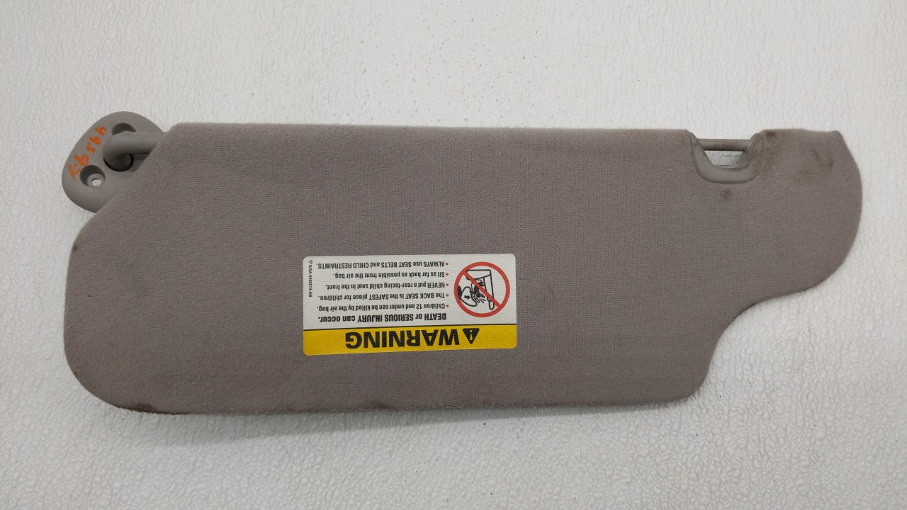 2000-2003 Ford Taurus Sun Visor Shade Replacement Passenger Right Mirror Fits Fits 2000 2001 2002 2003 OEM Used Auto Parts -