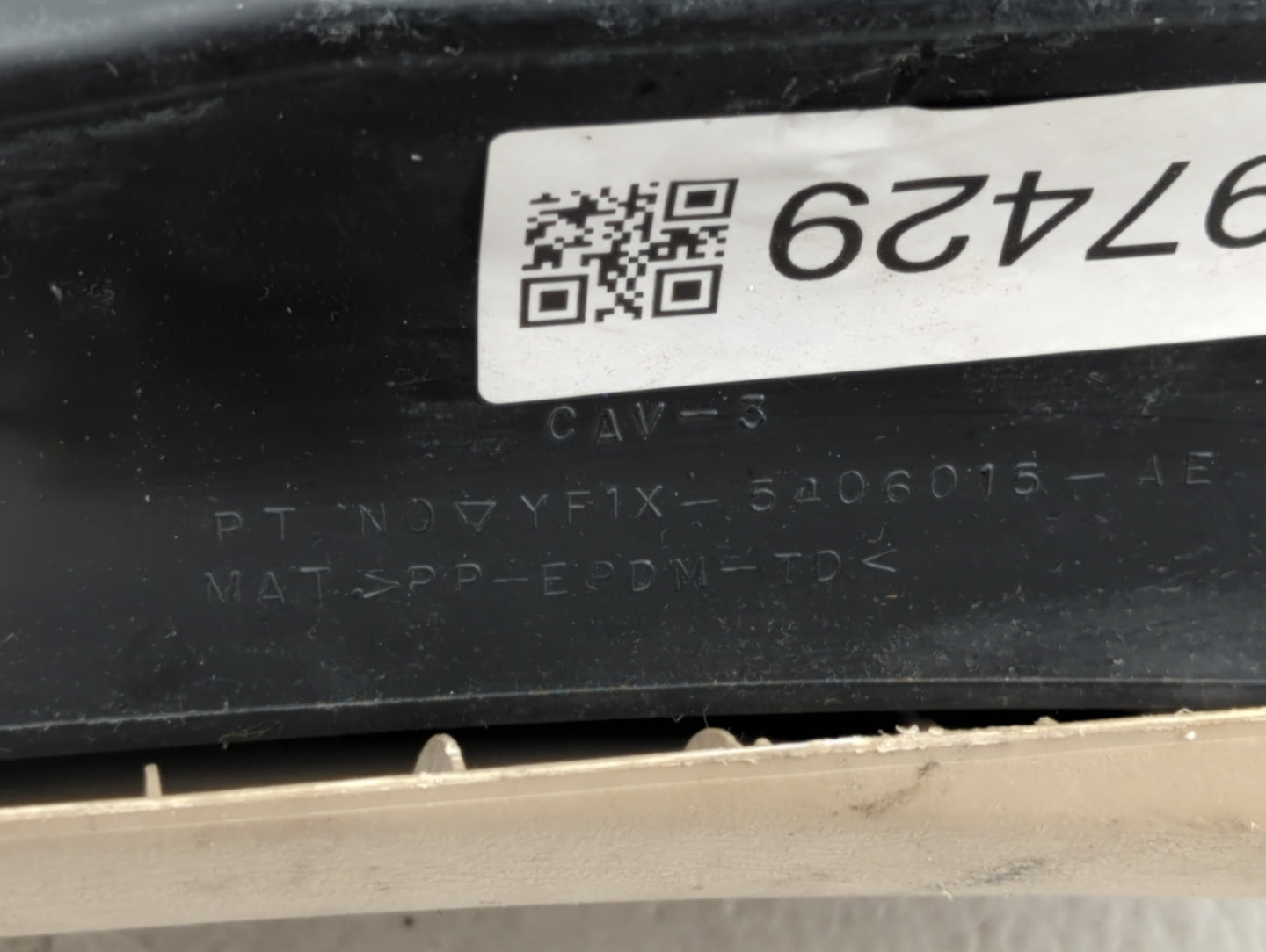 2003 Ford Taurus Passenger Glove Box Door Storage Compartment Beige - Oemusedautoparts1.com