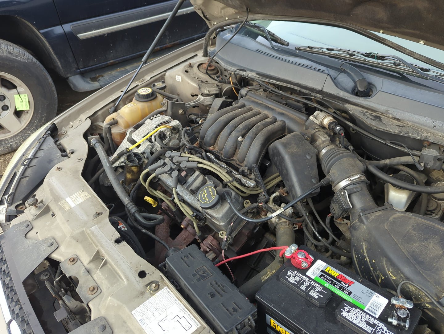 2003 Ford Taurus 3.0L Engine Motor Complete Assembly 164K Miles Tested-Runs Good OEM Used Auto Parts - Oemusedautoparts1.com